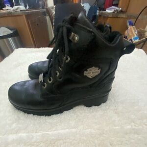 Harley Davidson Boots Women’s. Black Leather. Size 8